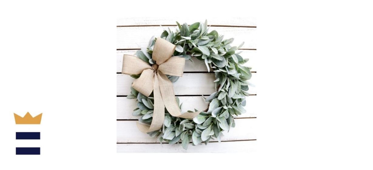 Lamb's Ear Wreath