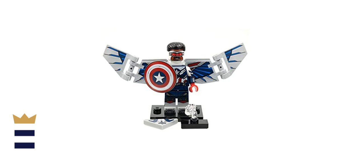 LEGO Marvel Series 1: Captain America Falcon Minifigure