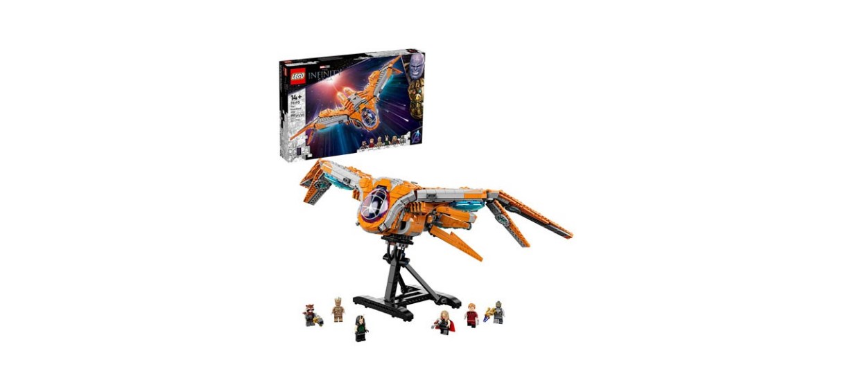 LEGO Marvel The Guardians’ Ship 76193 Space Battleship Building Kit