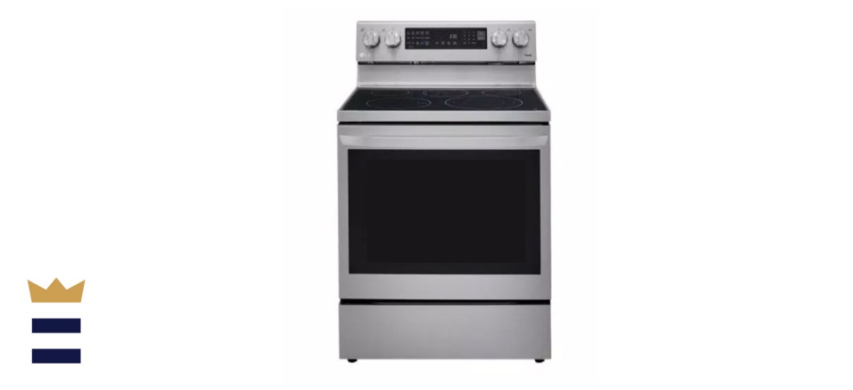 6.3 cu. ft. Smart True Convection InstaView Electric Range Single Oven