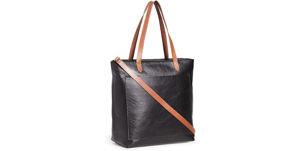 Madewell Women's The Zip-Top Medium Transport Tote