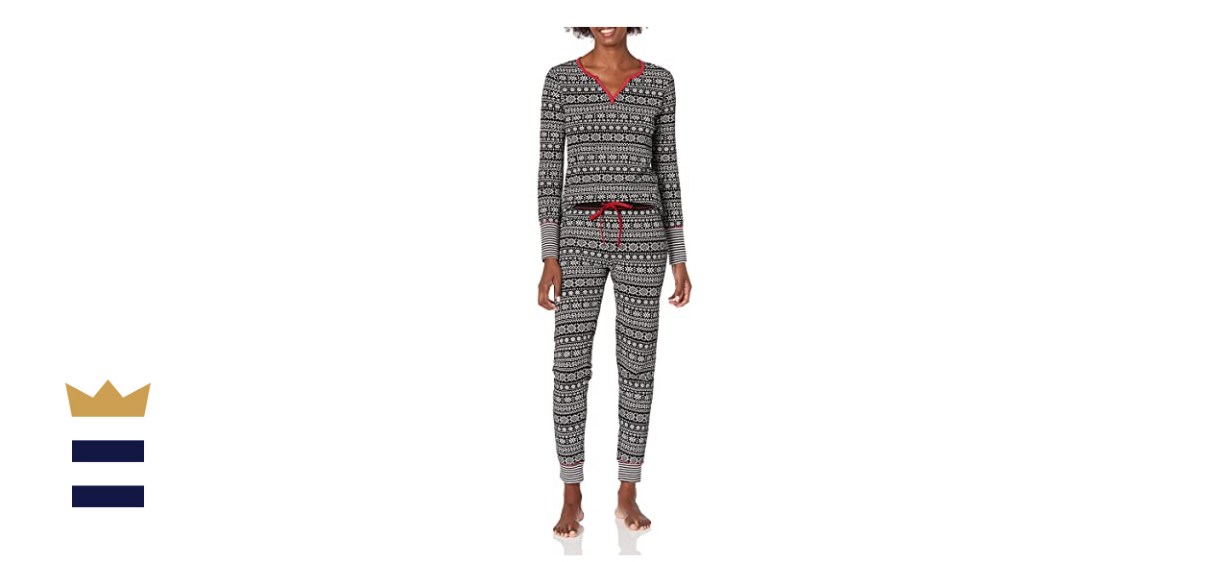 Mae Vintage Thermal Pajama Set