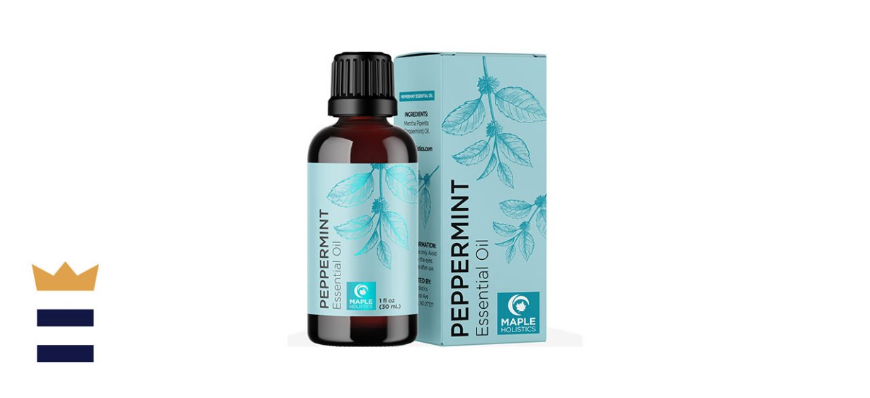 Maple Holistics’ 100% Pure Peppermint Oil for Hair Care