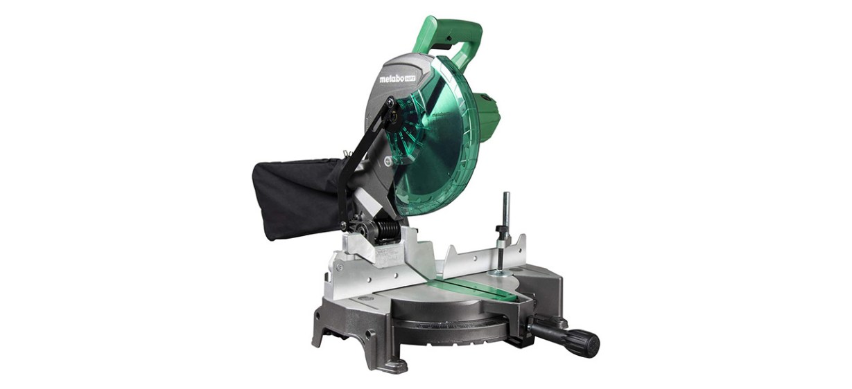 Metabo HPT 10-Inch Single Bevel Compound Miter Saw with 15-Amp Motor