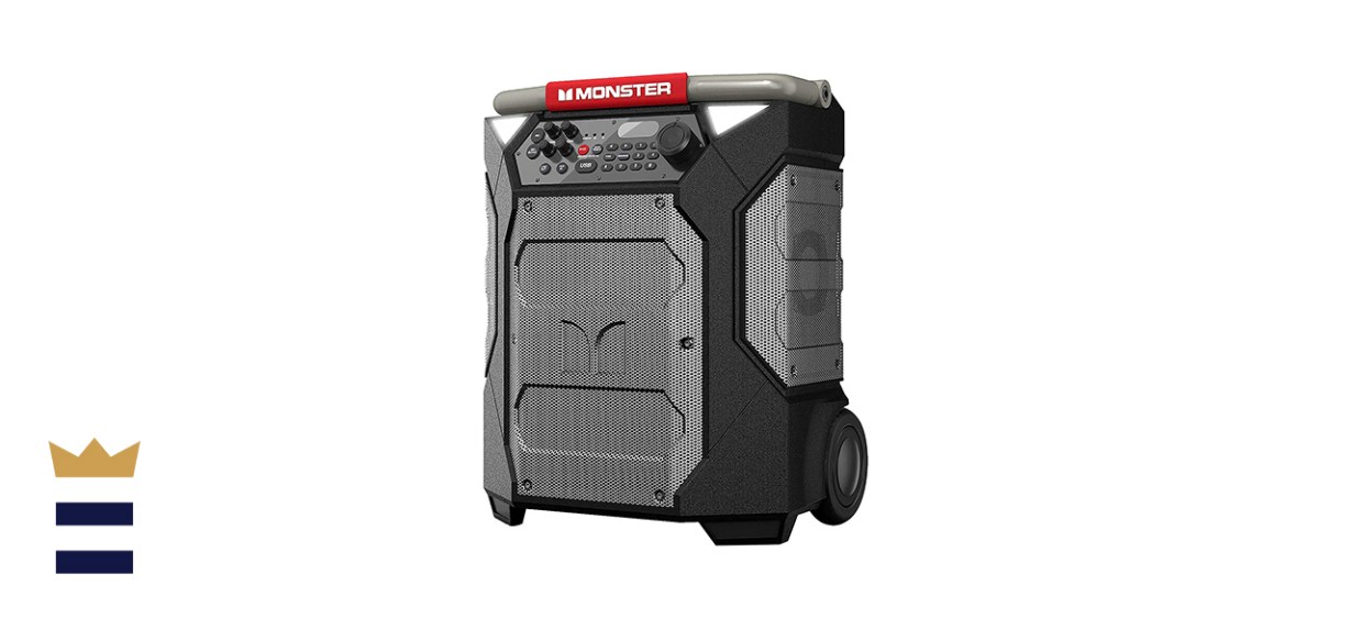 Monster Rockin_ Roller 270 Portable IndoorOutdoor Wireless Speaker