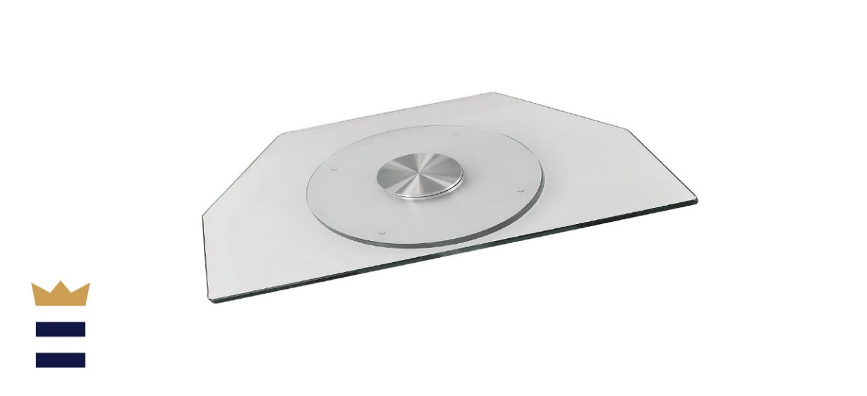 Mount-It! Rotating Swivel Lazy Susan TV Turntable for Televisions 32 to 55 Inches