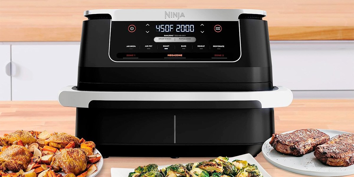 Best Ninja Foodi FlexBasket Air Fryer with 7-Quart MegaZone