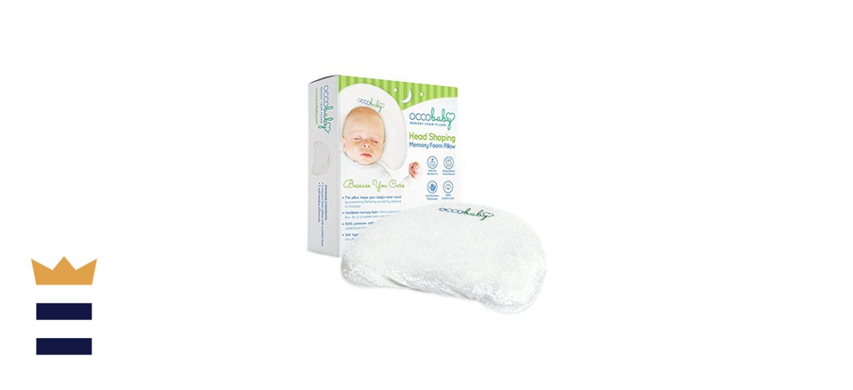 OCCObaby Head Shaping Memory Foam Pillow