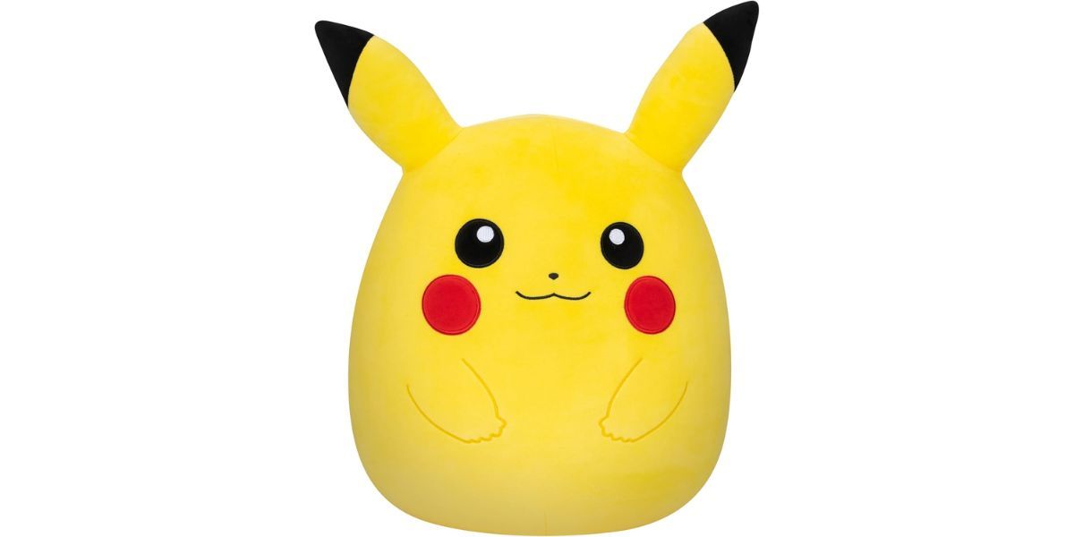 Squishmallows Pokemon 14-Inch Pikachu Plush