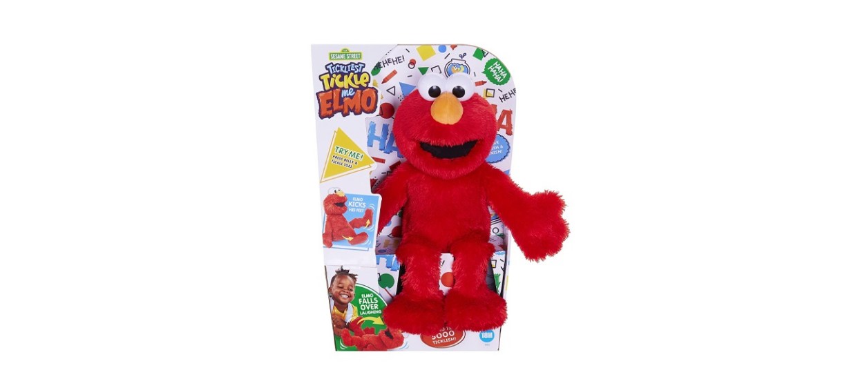 Sesame Street 25th Anniversary Tickliest Tickle Me Elmo