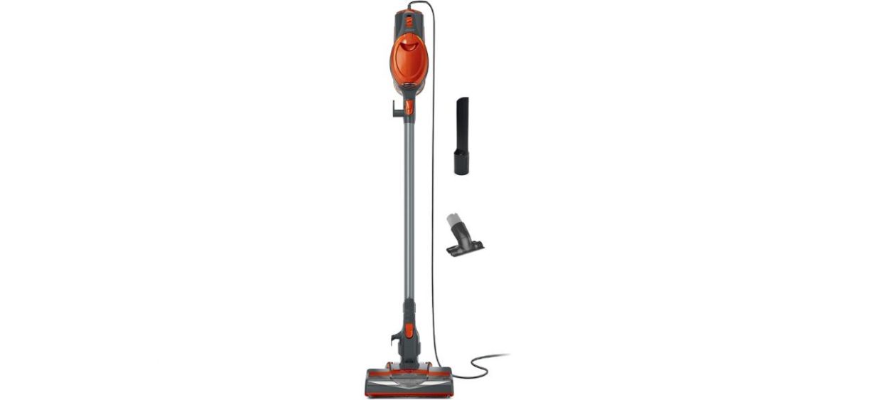 Shark Rocket Ultra-Light Corded Stick Vacuum Cleaner on white background