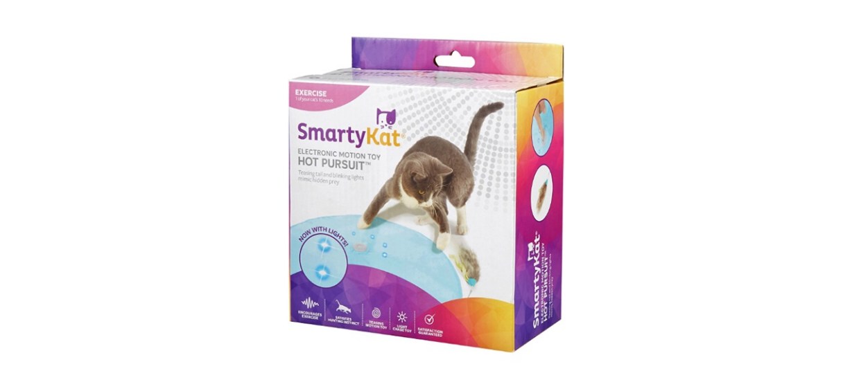 Smartykat Hot Pursuit Electronic Concealed Motion Cat Toy