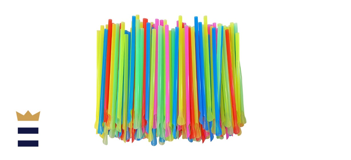 Sno-Cone Spoon Straws