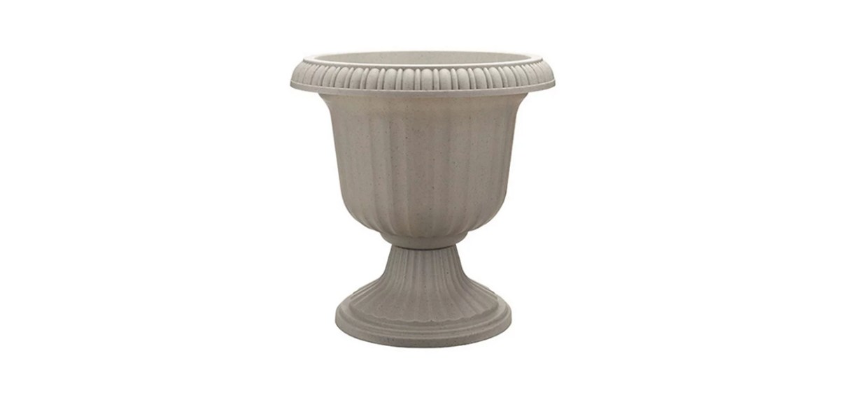 Southern Patio Large Outdoor Lightweight Resin Utopian Urn Planter