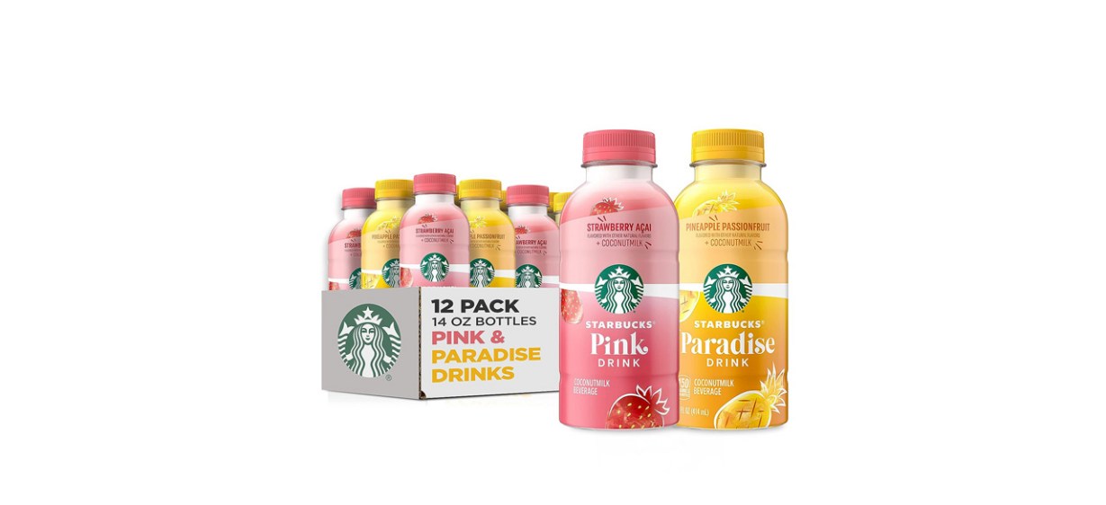 Starbucks Pink &amp; Paradise Drink, 2 Flavor Variety Pack