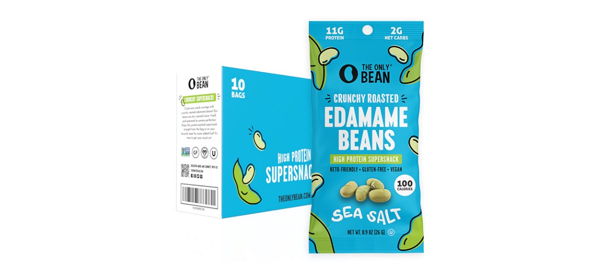 The Only Bean Store CrunchyDry Roasted Edamame Snacks