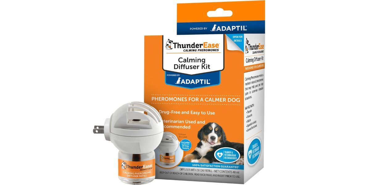 ThunderEase Dog Calming Pheromone Diffuser Kit
