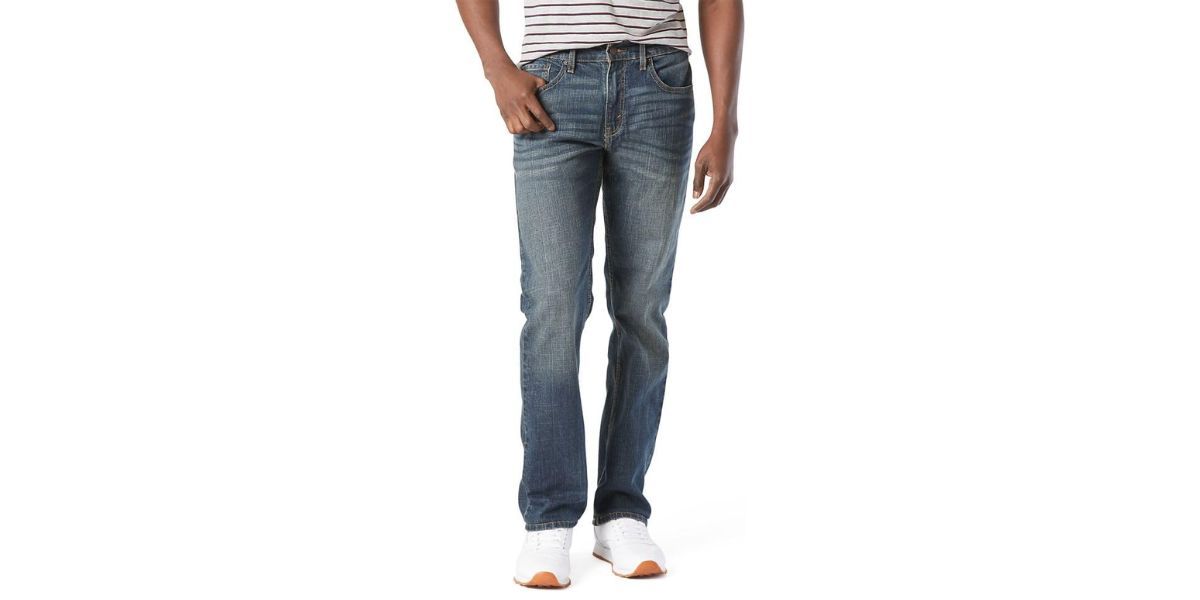 Levi Strauss Signature Gold Men's Relaxed Fit Flex Jeans