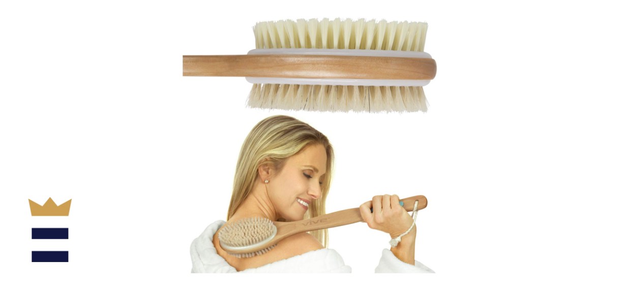 Vive Shower Brush - Dry Skin Body Exfoliator