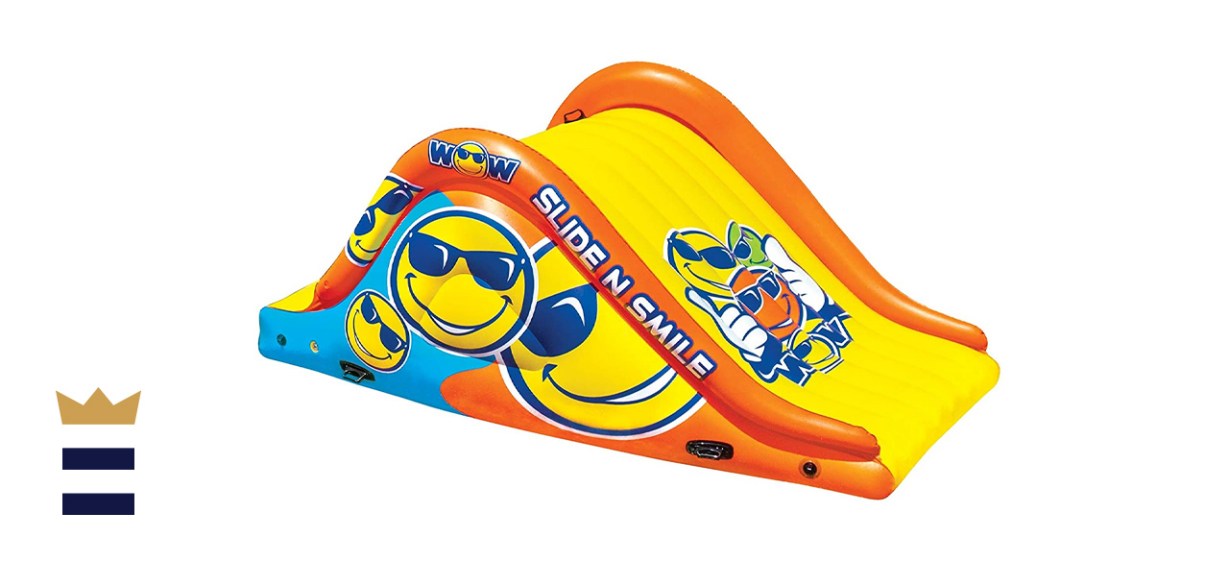 World of Watersports Green Beach Floating Waterslide