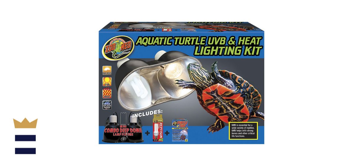 Zoo Med Aquatic Turtle UVB &amp; Heat Lighting Kit