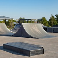 a skateboard ramp