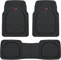 Motor Trend Heavy Duty All-Weather Maximum Protection Car Floor Mat