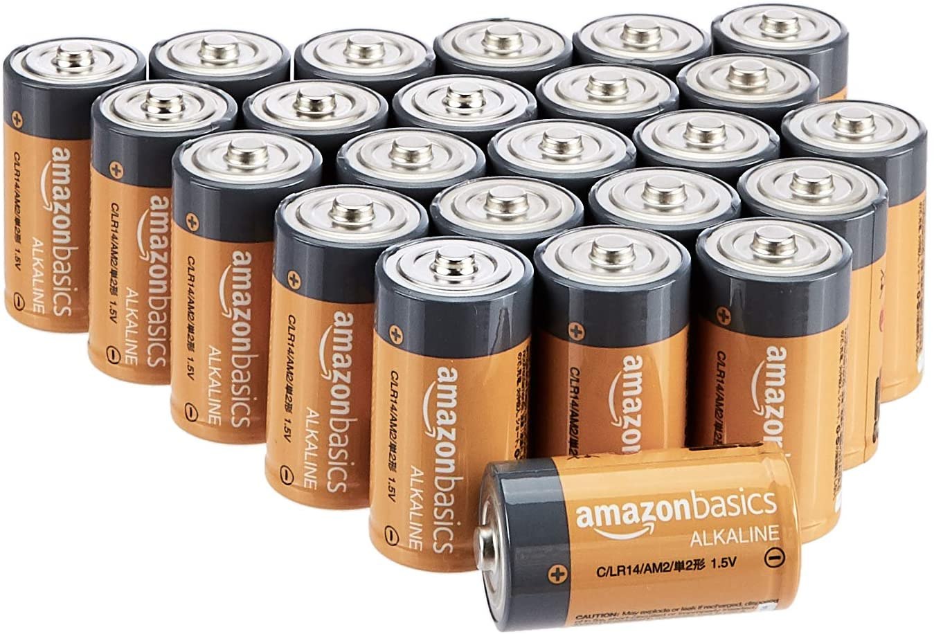 Amazon Basics Store 24-Pack C Cell All-Purpose Alkaline Batteries
