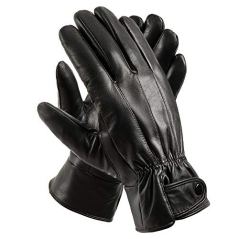 Anccion Genuine Leather Driving Gloves