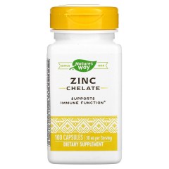 Nature's Way Zinc Chelate Capsules