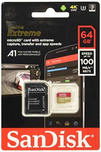 San Disk Extreme MicroSDXC Card