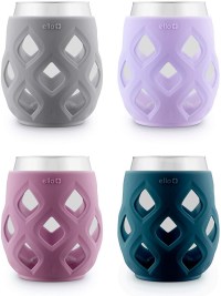 Ello Cru 17 Oz Stemless Wine Glass Set