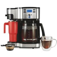 Hamilton Beach 2-Way Programmable Drip Coffee Maker & Single Serve