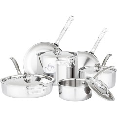 Viking  Culinary 3-Ply Stainless Steel Cookware Set