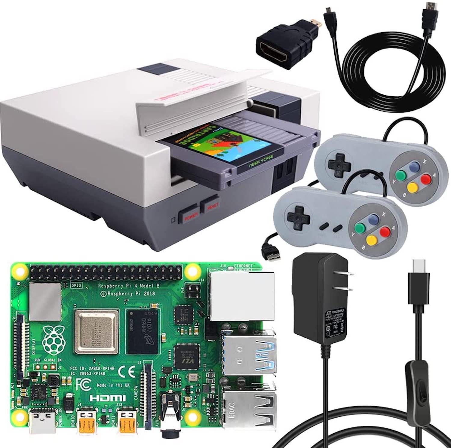 GeeekPi Retroflag NESPi 4 Case Kit
