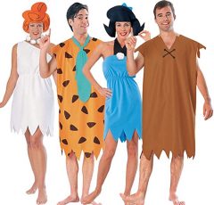 FutureMemories Adult Flintstones Group Costume Set