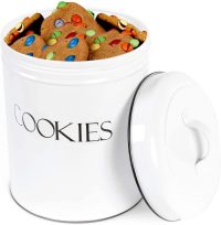OUTSHINE White Vintage Farmhouse Cookie Jar