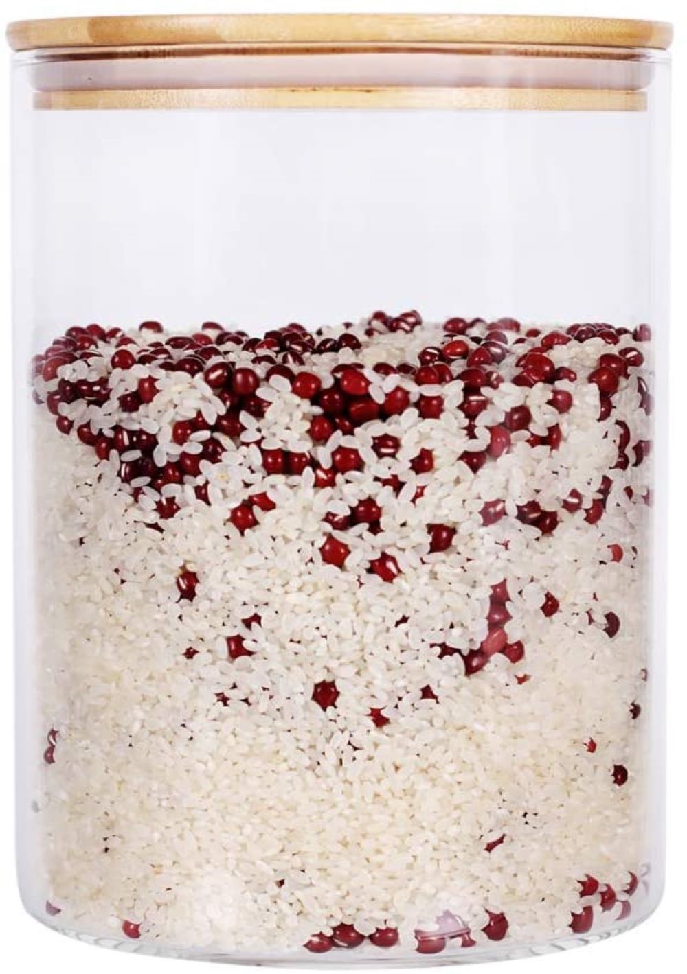 Leaves and Trees Glass Storage Container