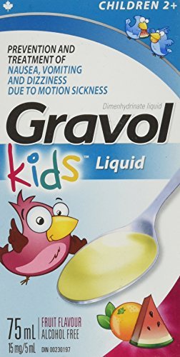 Gravol Children&#039;s Liquid for Nausea, Vomiting, Dizziness and Motion Sickness