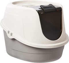 Amazon Basics No-Mess Hooded Cat Litter Box