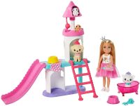 Barbie Barbie Princess Adventure Chelsea Pet Castle Playset, with Blonde Chelsea Doll