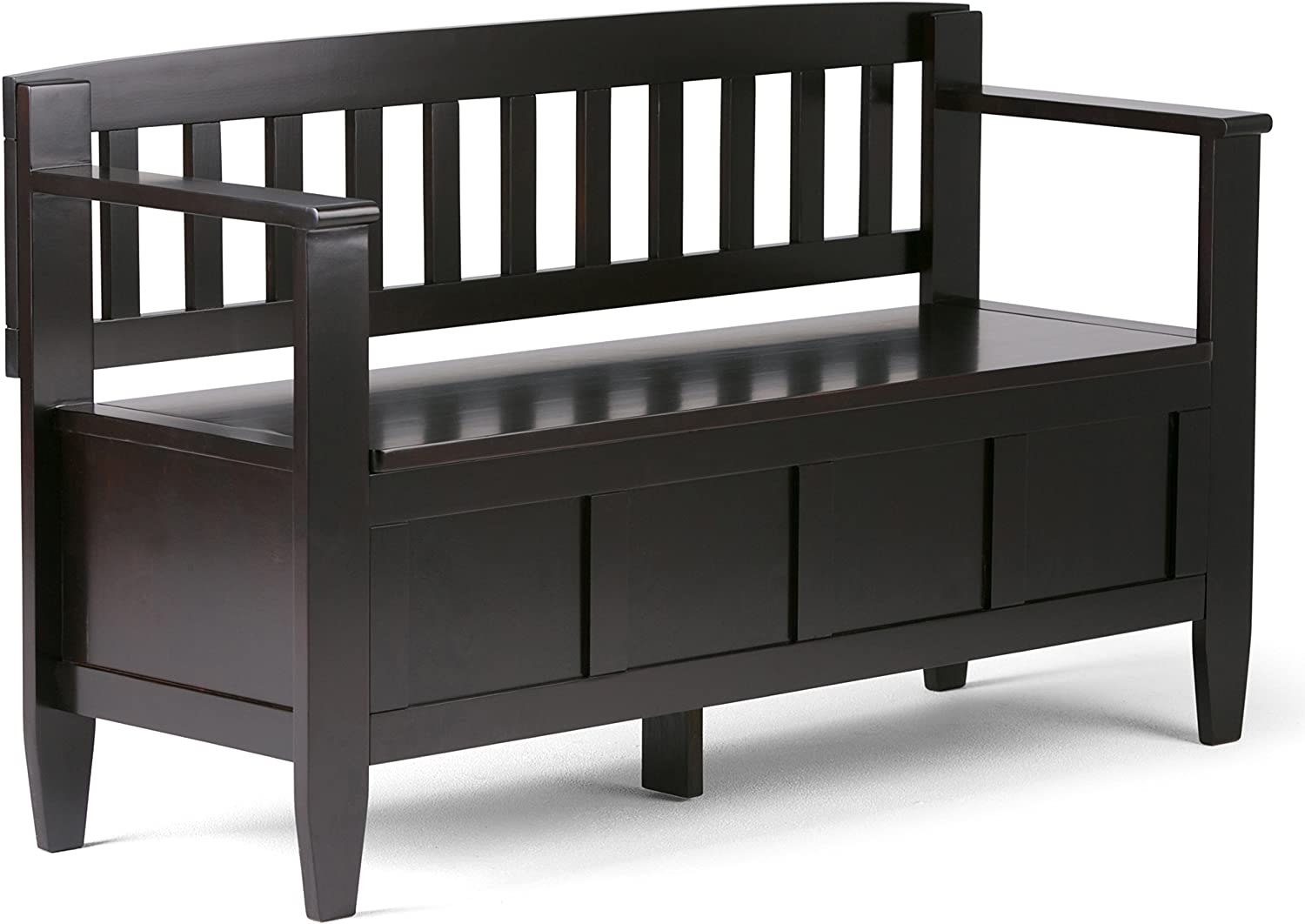 SIMPLIHOME Brooklyn Entryway Storage Bench