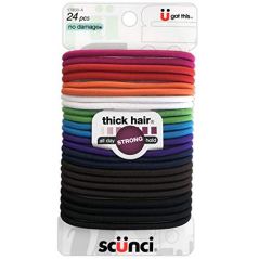 Scunci Thick Hair Elastics