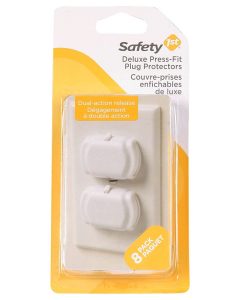 Safety 1st Deluxe Press-Fit Plug Protectors