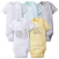 Gerber 5-Pack Variety Onesies