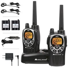 Midland GXT1000VP4 36-Mile 50-Channel FRS/GMRS Two-Way Radio (2 pack)