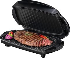 George Foreman 5-Serving Removable Plate Grill and Panini Press