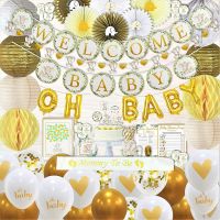 Regal Decorations 252 Piece Elephant Theme Baby Shower Decorations