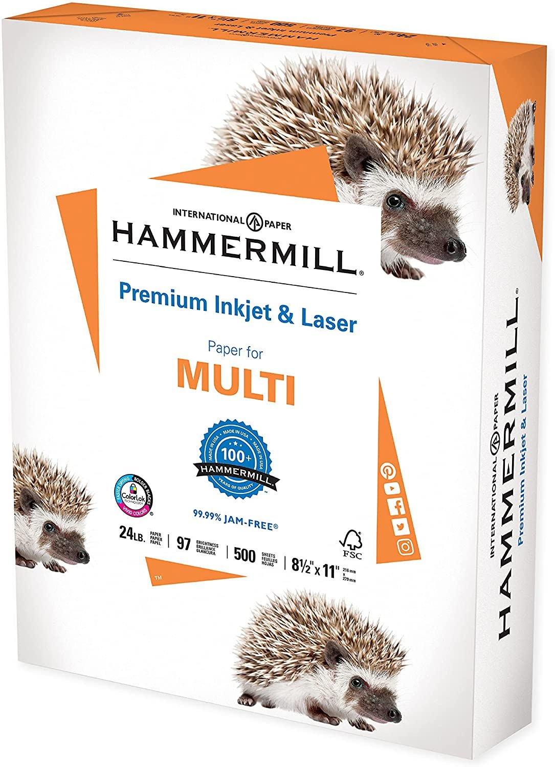 Hammermill Premium Inkjet &amp; Laser Paper