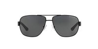 AX Armani Exchange AX Armani Exchange Men's Ax2012s Rectangular Metal Sunglasses